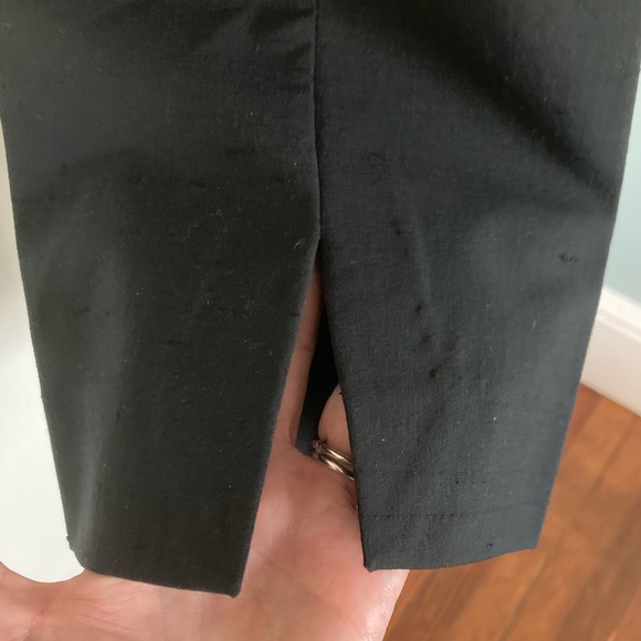NWT - Charlotte Kellogg Black Silk Pants - Picture 4 of 11
